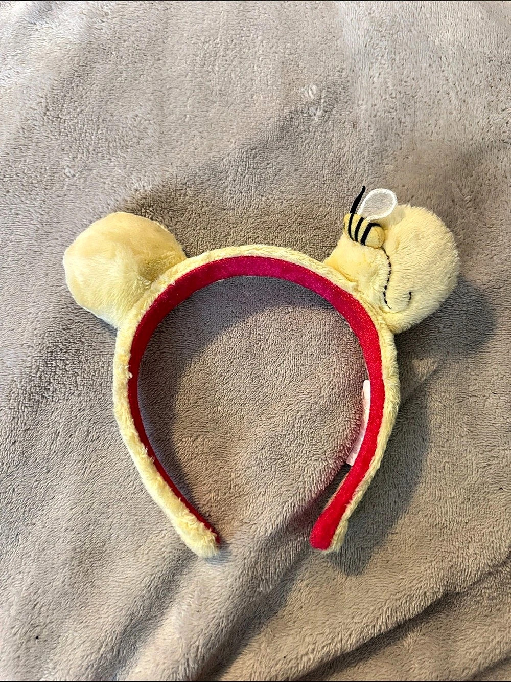Disney Winnie the Pooh Classic Ear Headband Yellow & Red